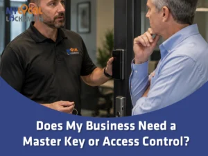Master Key or Access Control for an Arlington Business - My Local Locksmith - My Local Locksmith Does my business need a master key or access control during an Arlington security review